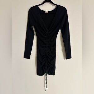 Camila Coelho Black Ciara Sweater Dress